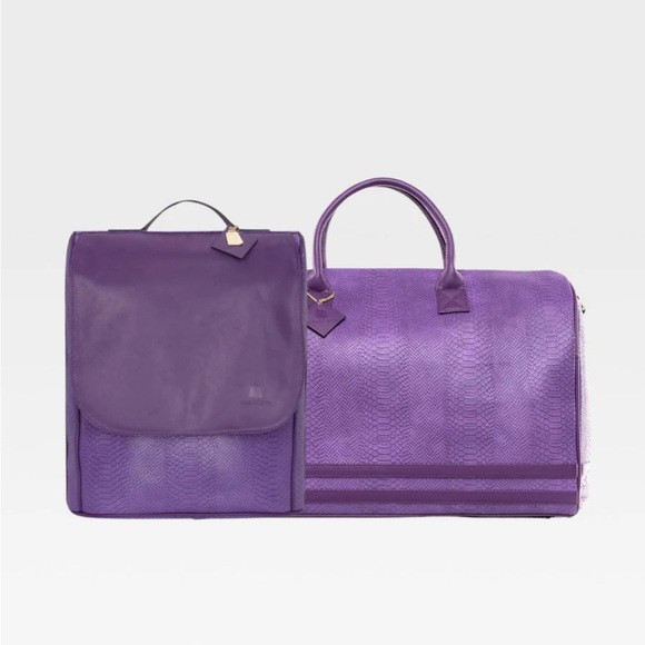 Tote and Carry - APOLLO 1 TRAVEL SET IN PURPLE - Picture 1 of 9